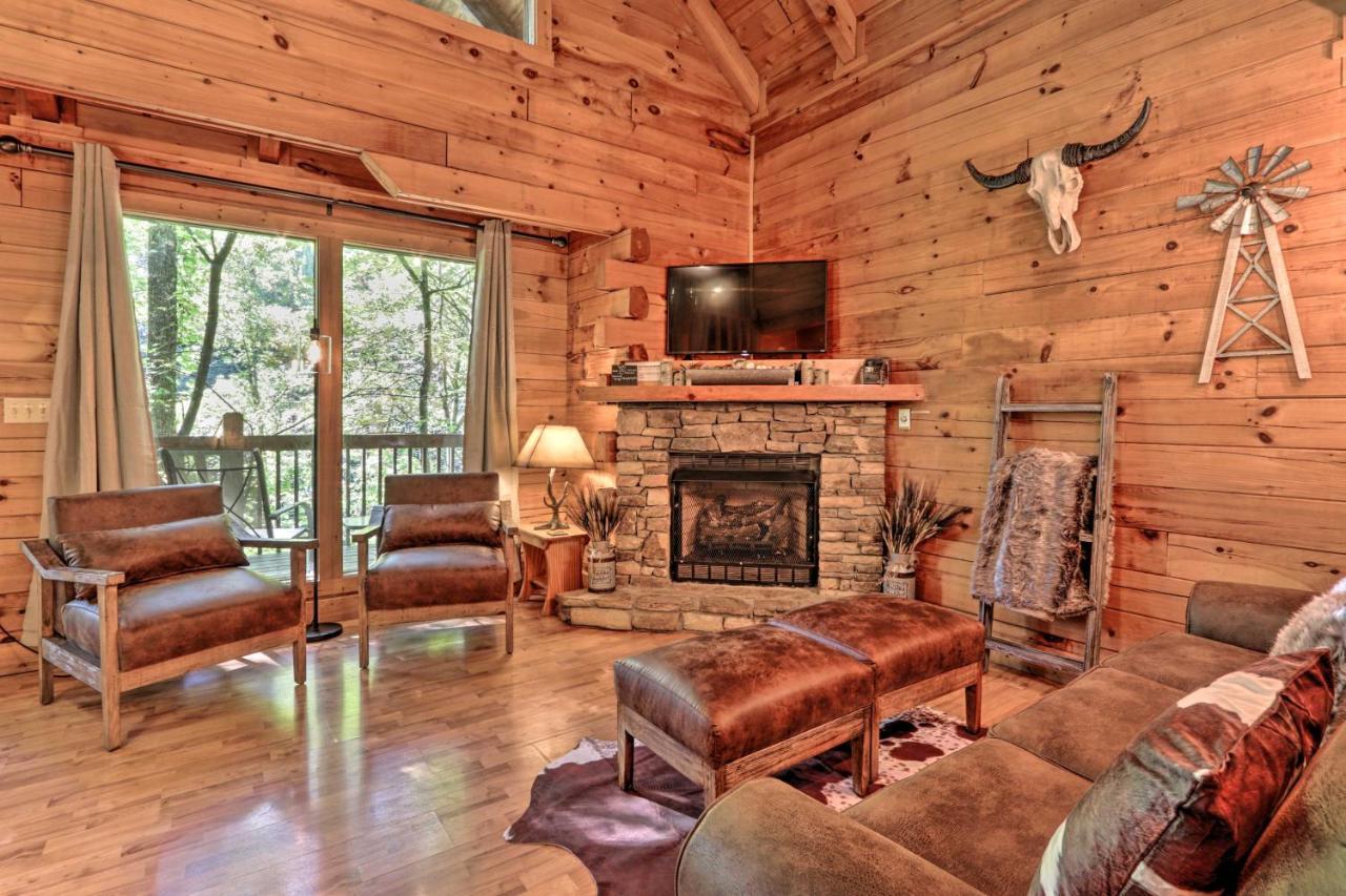 Cabin With Hot Tub And Deck, 3 Mi To Pigeon Forge Севьервилл Экстерьер фото