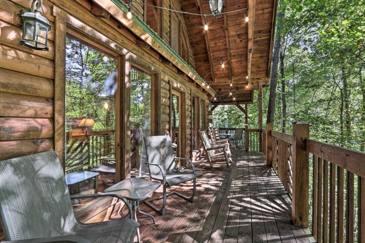 Cabin With Hot Tub And Deck, 3 Mi To Pigeon Forge Севьервилл Экстерьер фото