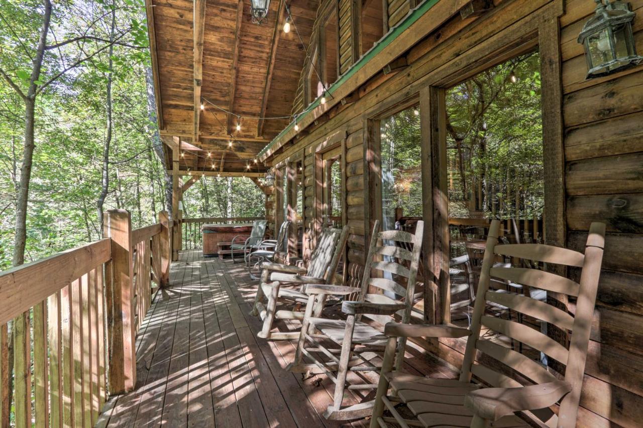 Cabin With Hot Tub And Deck, 3 Mi To Pigeon Forge Севьервилл Экстерьер фото